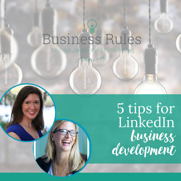 5 ways to use LinkedIn for business development | Business Rules Marketing video