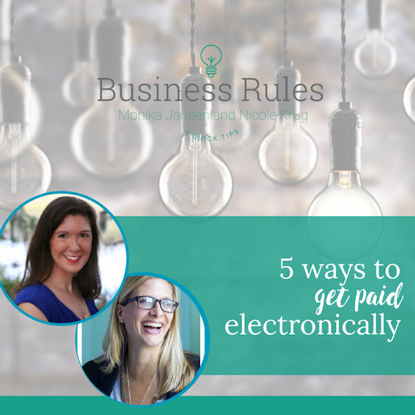 5 Ways to get paid electronically | Business Rules Marketing video